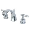 Kingston Brass KS4981ML 8" Widespread Bathroom Faucet, Polished Chrome KS4981ML